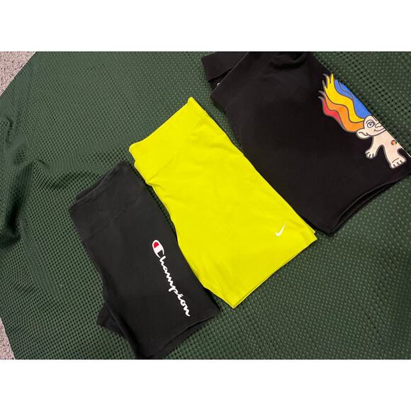 Nike Pants - Nike shorts biker shorts lot Nike 1X champion 2XL Torrid trolls 2X